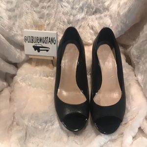 COLE HAAN peep toe wedge